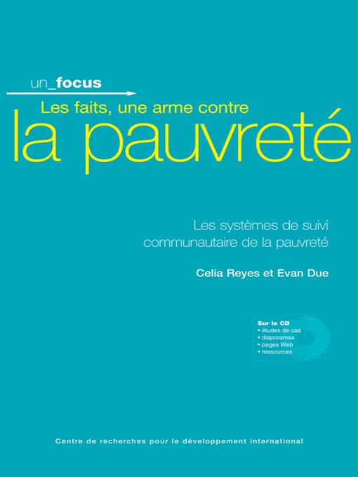 Title details for Les faits, une arme contre la pauvreté by Celia Reyes - Available